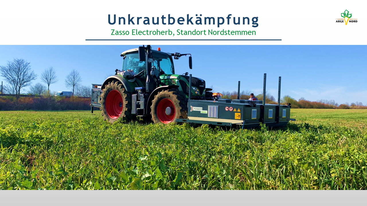 Elektronische Unkrautbekämpfung (Nordstemmen) 2020